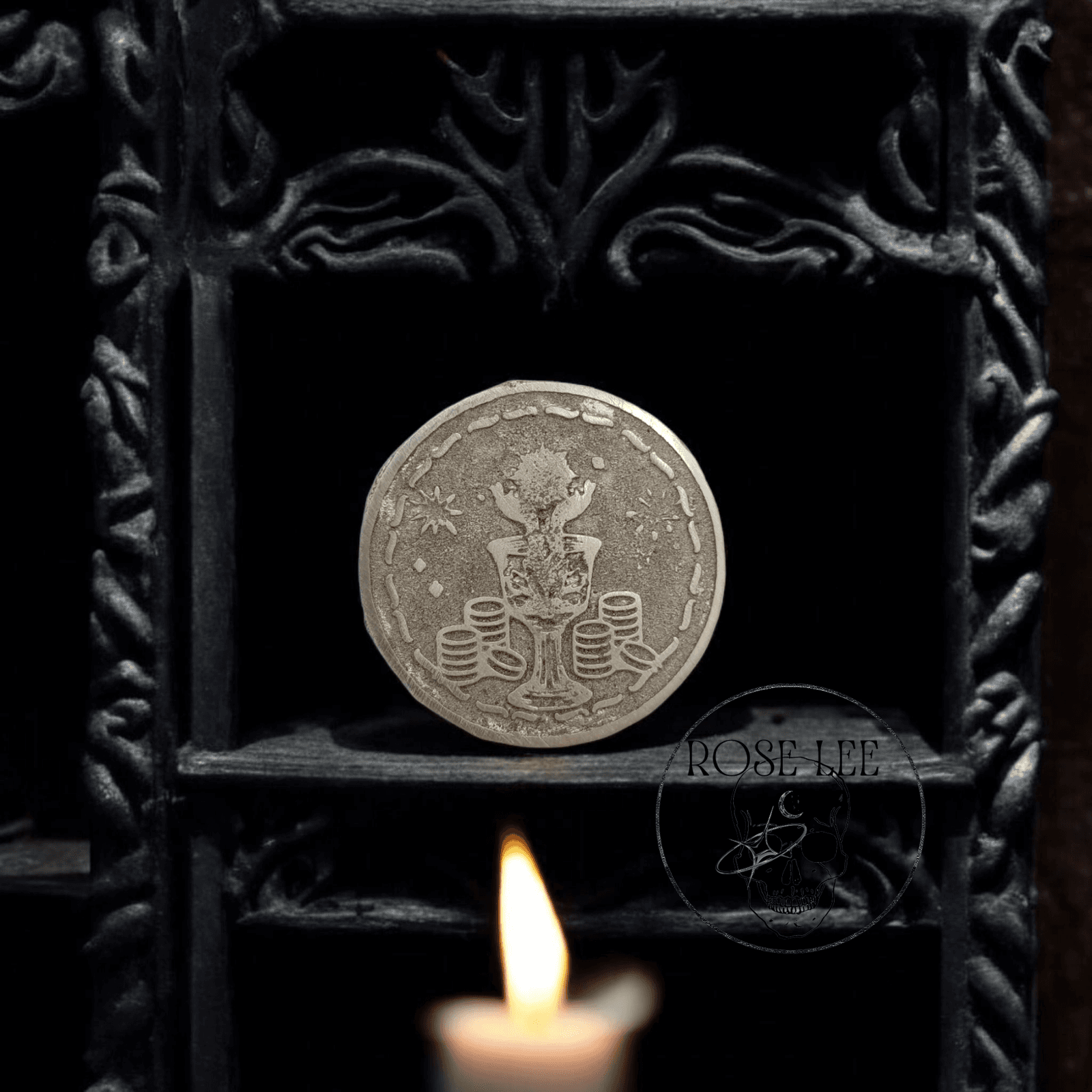The Abundance Talisman – Numismata Arcana – Handcrafted Pewter Amulet