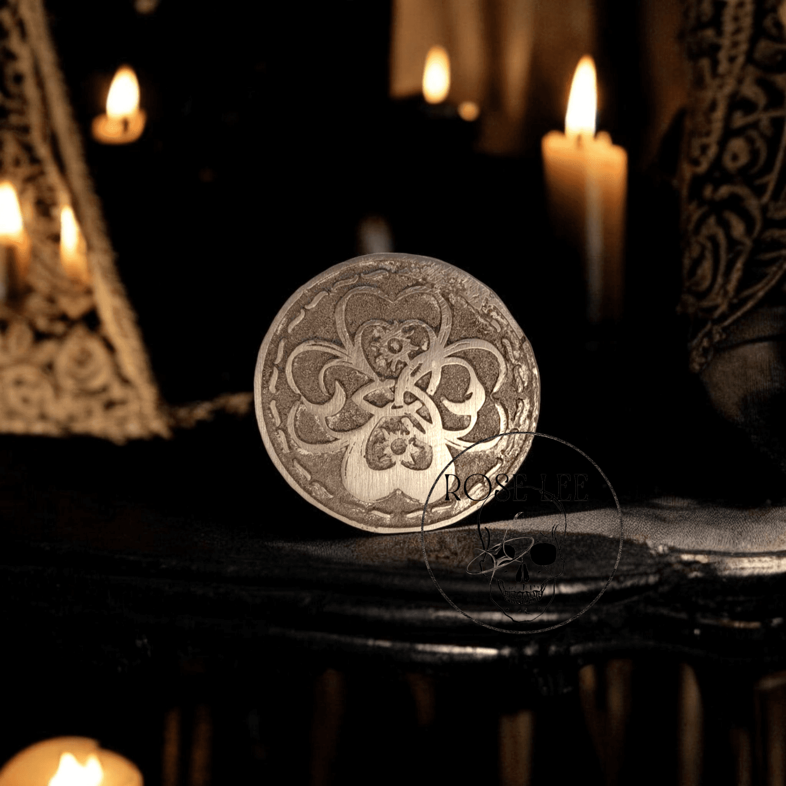 The Good Luck Talisman – Numismata Arcana – Handcrafted Pewter Amulet